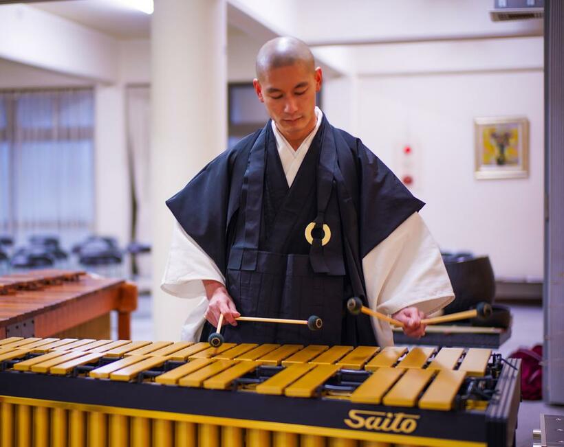 正福寺副住職の福原泰明さん