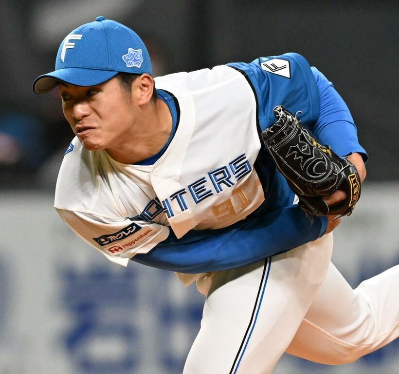 現役ドラフトで日本ハムからソフトバンクに移籍した古川侑利※写真は日本ハム時代