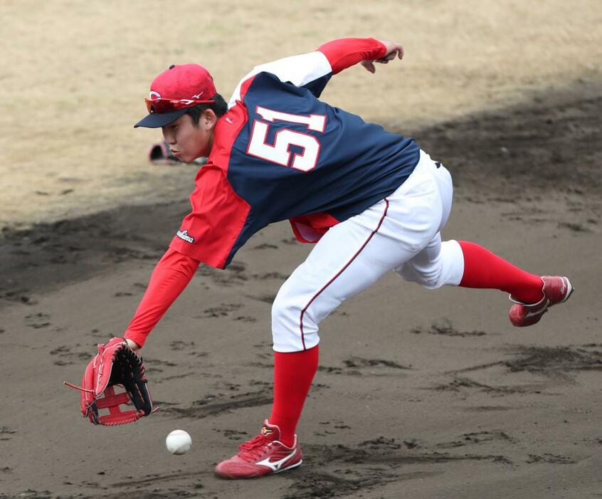 4球団指名の広島・小園海斗