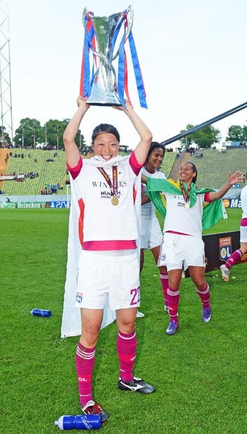 リヨンでCL優勝したことはいい思い出(写真:Getty Images)