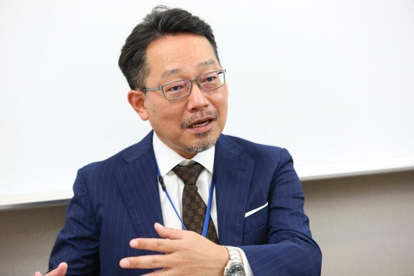 吉田努氏（撮影/写真映像部・高橋奈緒）