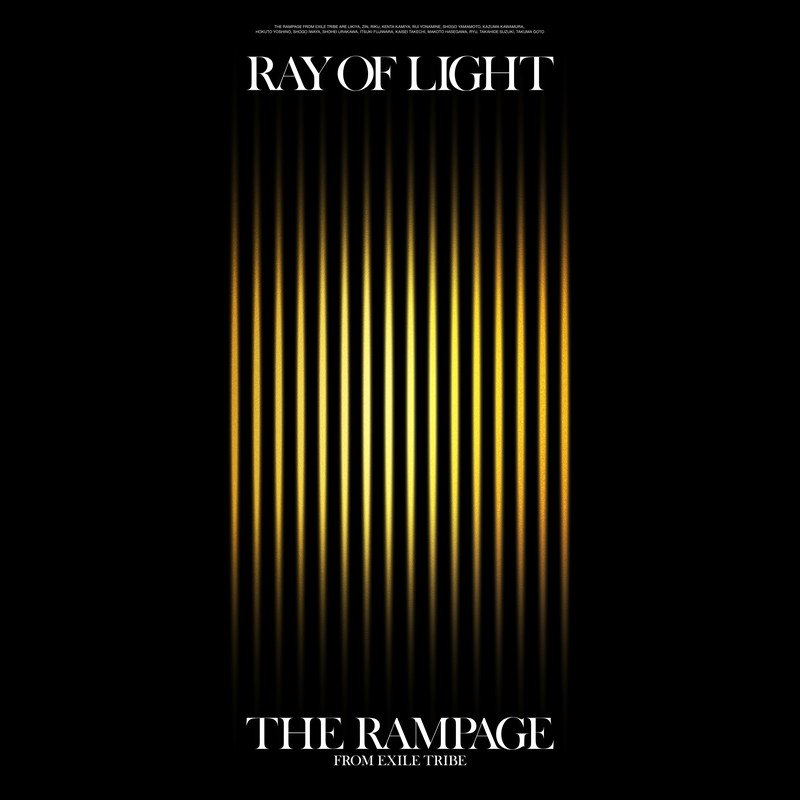 THE RAMPAGE、新AL『RAY OF LIGHT』リリース決定