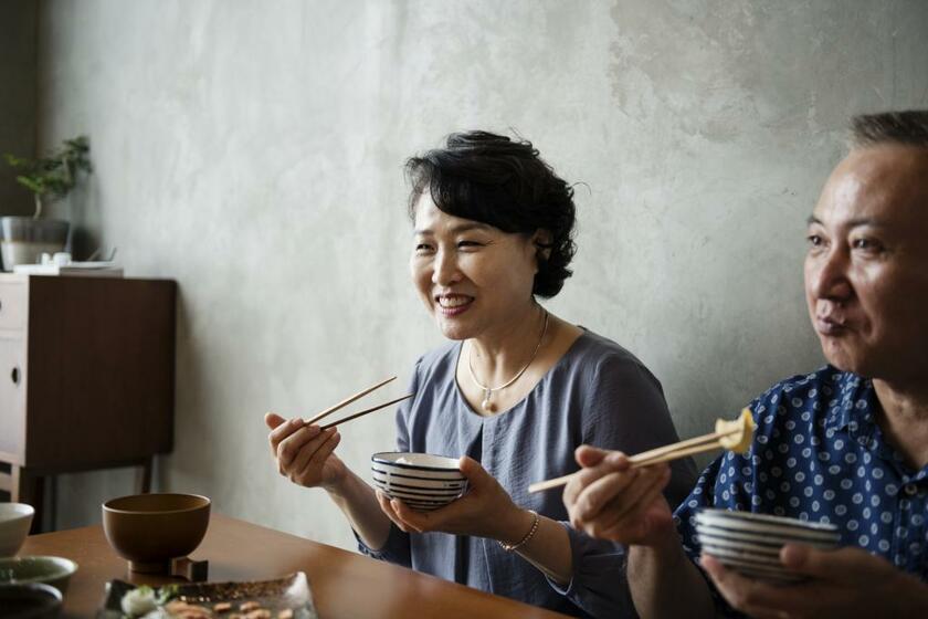 筋肉を維持するためには、食事も大切です　※写真はイメージです　(c)GettyImages