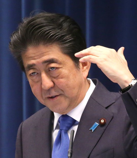 安倍首相　（ｃ）朝日新聞社