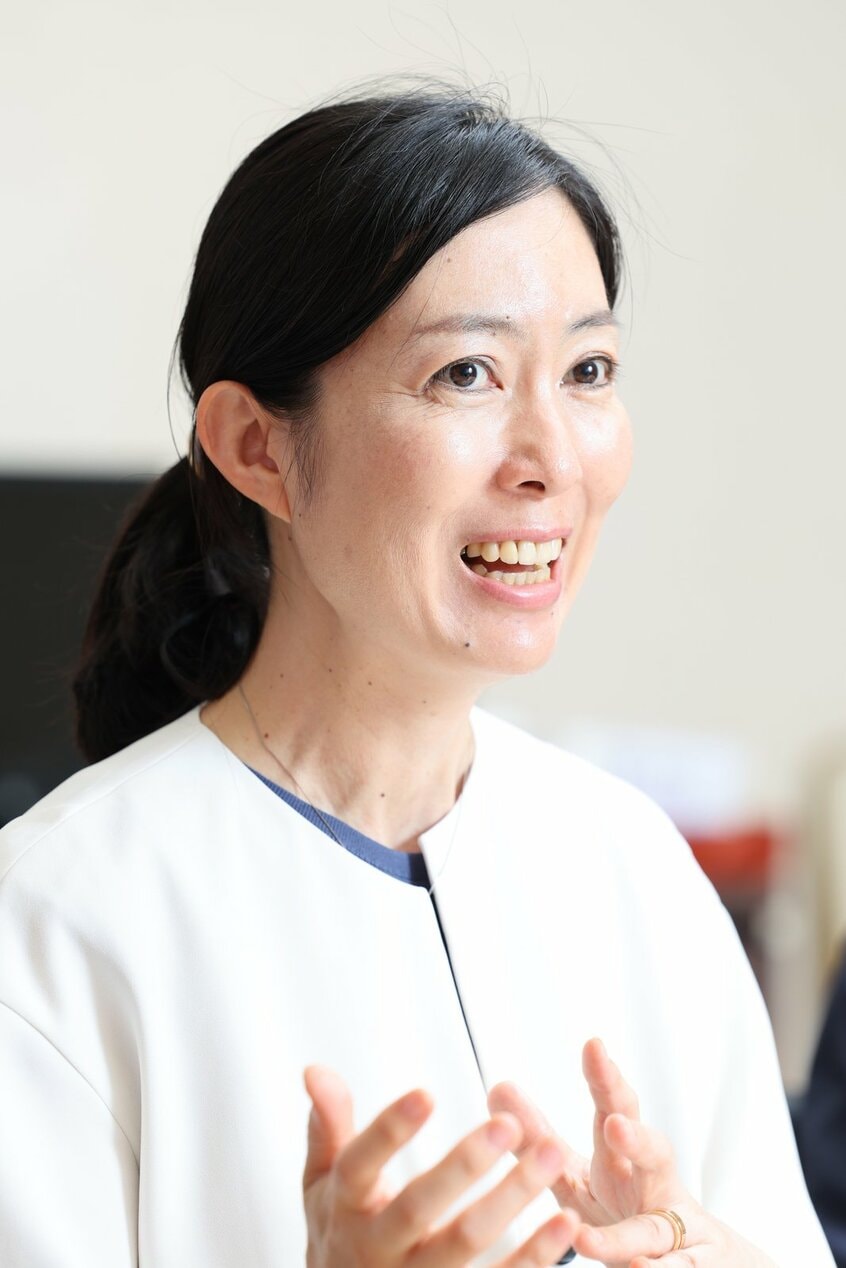 経済産業省・経済社会政策室長 相馬知子さん(写真:写真映像部・東川哲也)