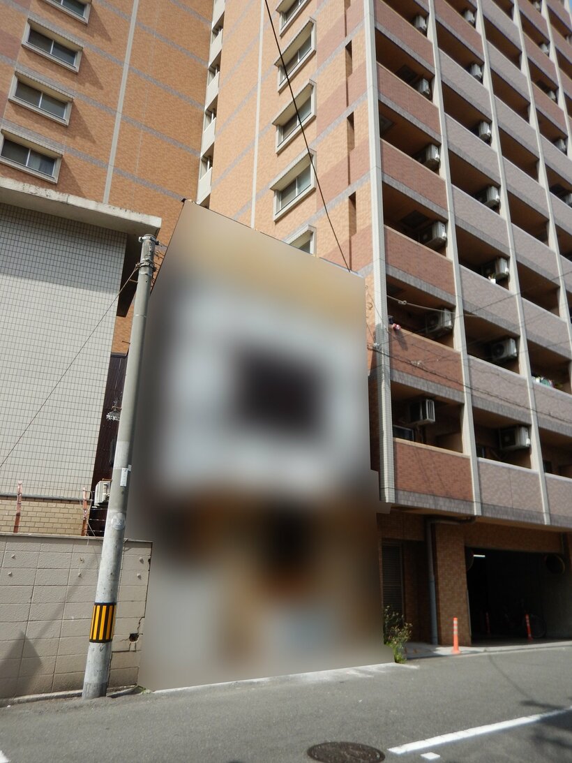 西成区では中国人が経営する民泊が増えている＝松村嘉久教授提供