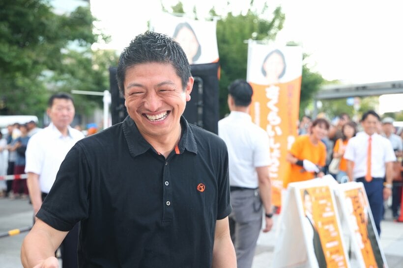 参政党の神谷宗幣代表（撮影：写真映像部・松永卓也）