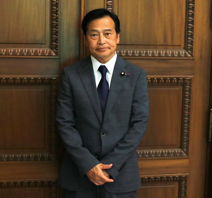 社民党の参院議員になったラサール石井氏（撮影/川口穣）