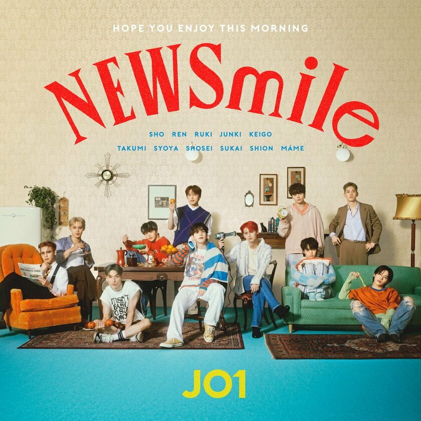 JO1、セルフ・プロデュースの新曲「NEWSmile」先行配信開始