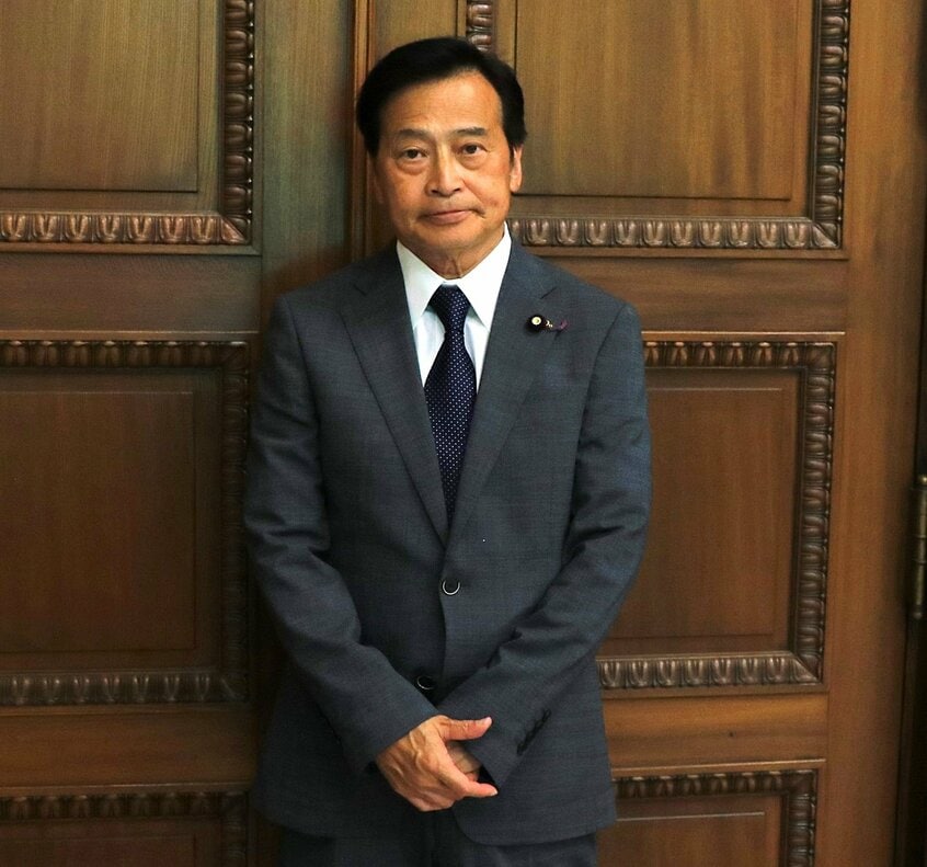 社民党の参院議員になったラサール石井氏(撮影/川口穣)