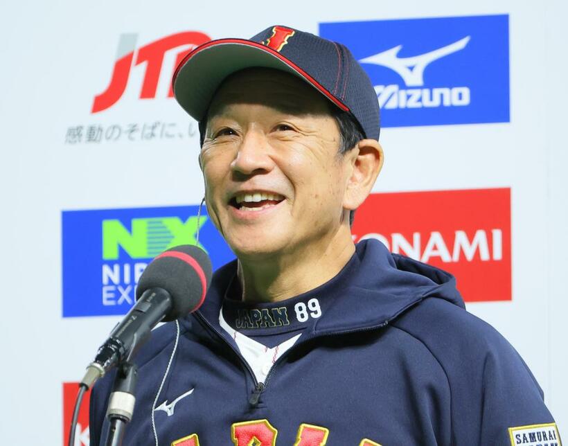 侍ジャパンの栗山英樹監督