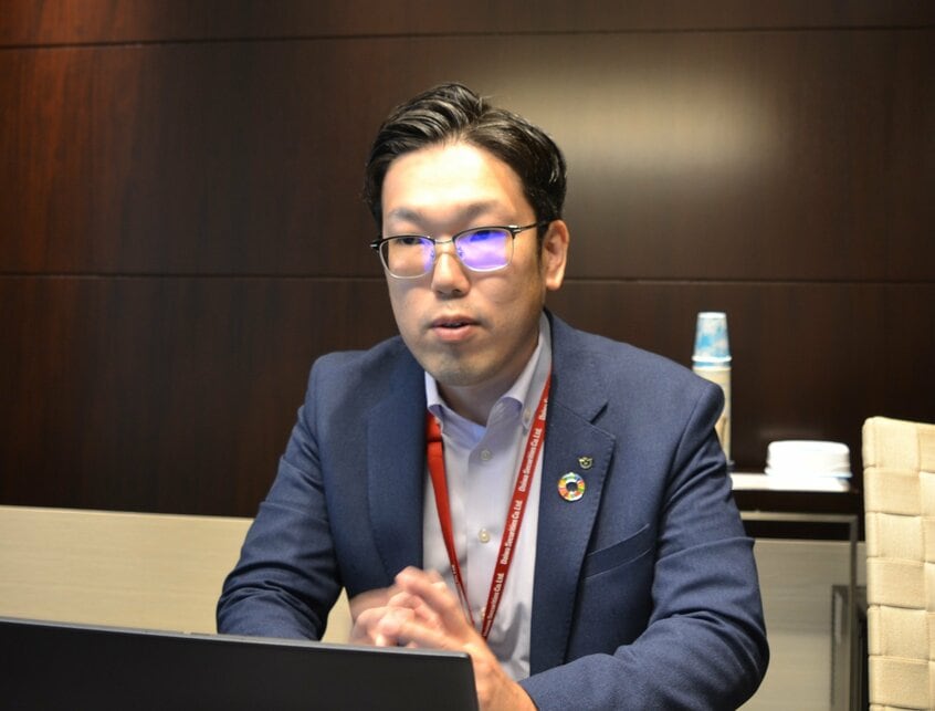 大和証券の橋詰大輔氏(photo 加藤裕則)