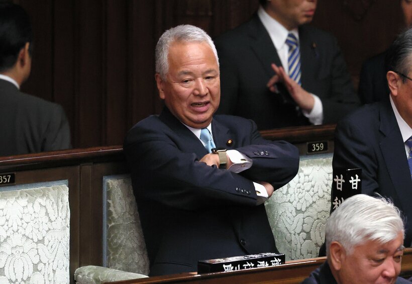 麻生派重鎮の甘利明氏は「コバホーク」こと小林鷹之氏を支持している
