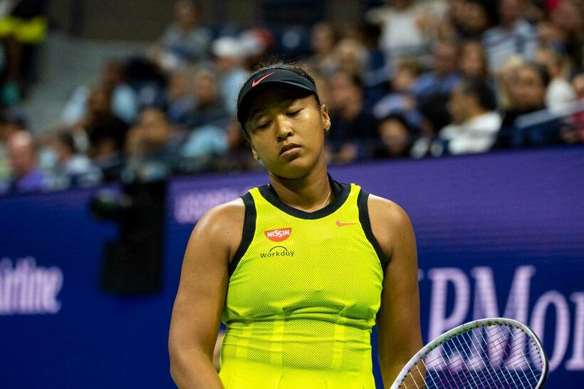 全米オープン３回戦で敗退した大坂なおみ（Getty Images）