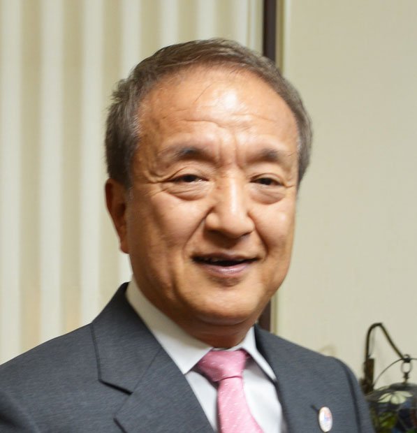 現練馬区長の前川氏　（ｃ）朝日新聞社