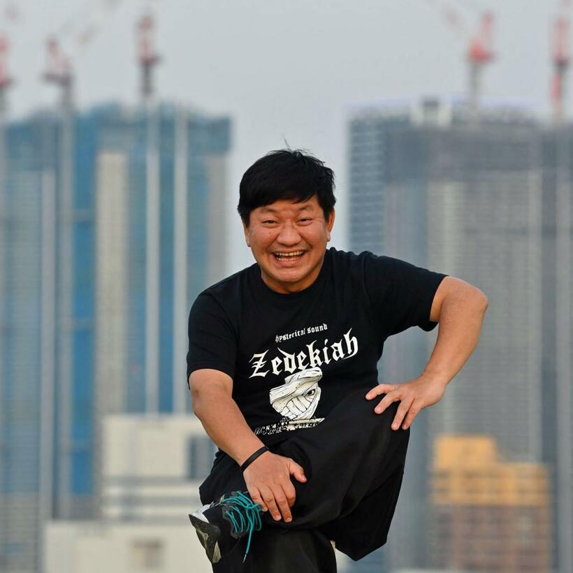 チャンス大城さん（撮影／写真映像部・東川哲也）