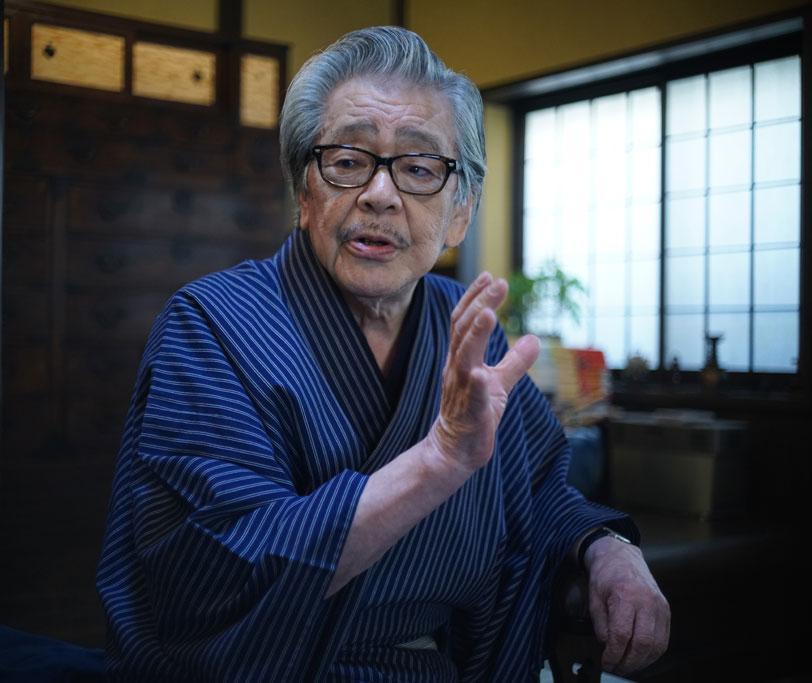筒井康隆さん　（ｃ）朝日新聞社