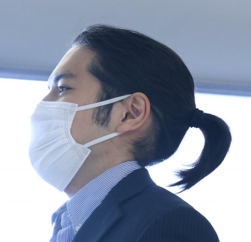 帰国した小室圭さん