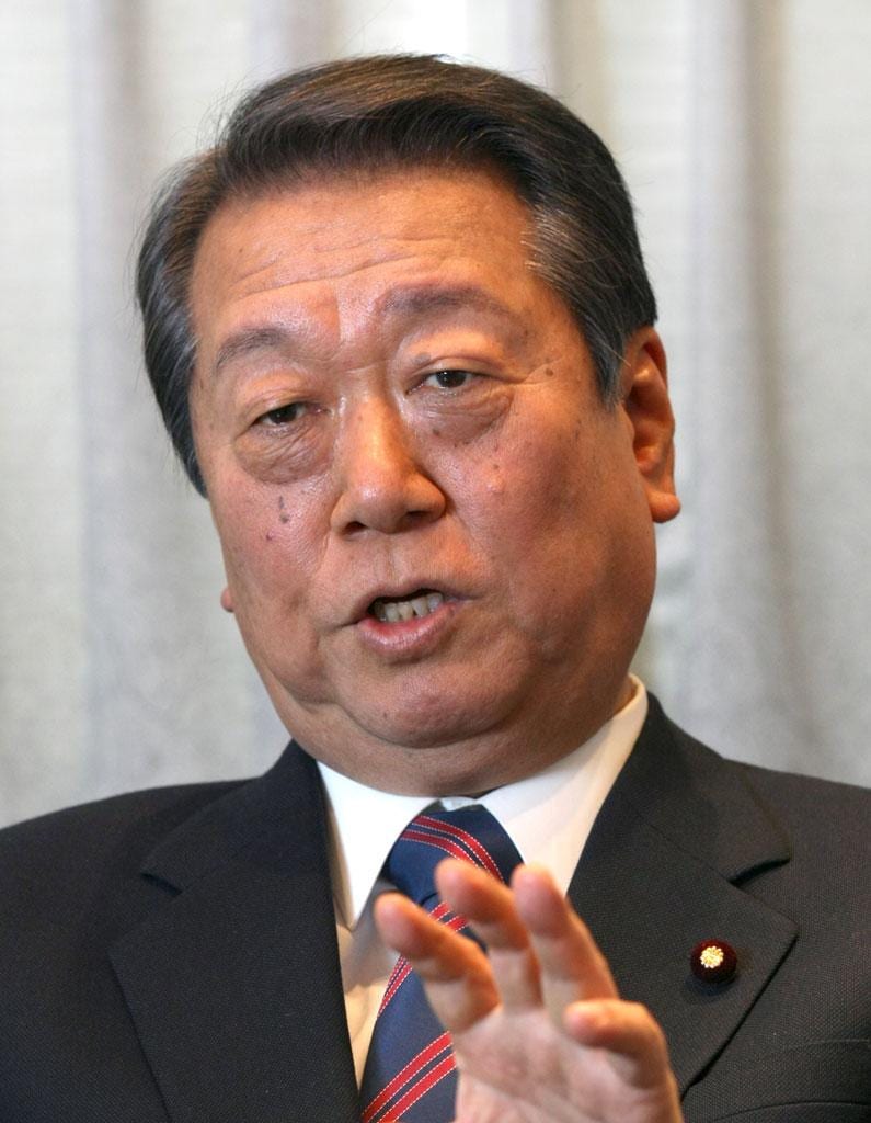 小沢一郎氏