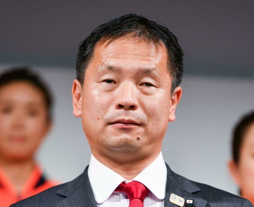 日本パラリンピック委員会委員長　河合純一さん（４５）／１９７５年、静岡県生まれ。元競泳選手。１５歳で失明。パラ６大会で金５を含む２１個のメダル。日本人初のパラ殿堂入り（撮影／写真部・馬場岳人）