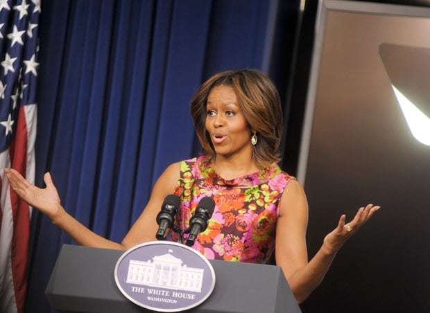 オバマ大統領はミシェル夫人の人気に助けられているという（写真：ｇｅｔｔｙｉｍａｇｅｓ）