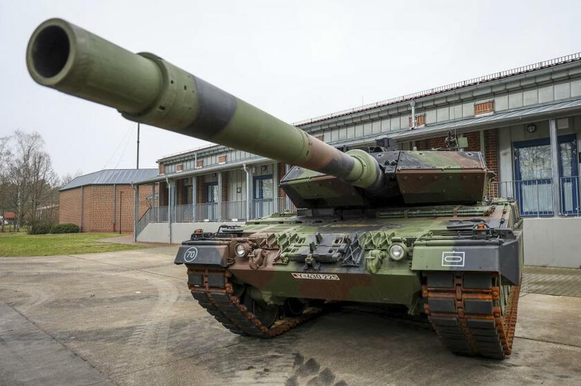 ドイツの戦車（AFP／アフロ）