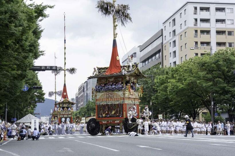 祇園祭の山鉾巡行