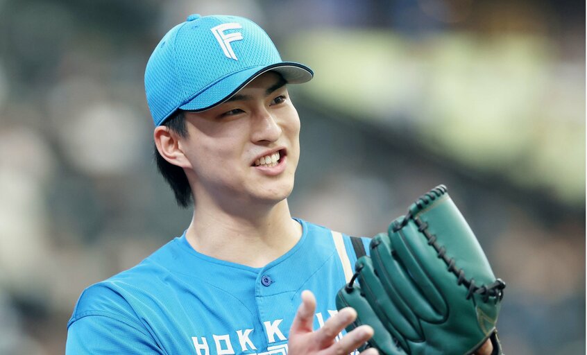先発で台頭した日本ハム・達（日刊スポーツ）