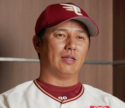 前楽天監督・平石洋介 (C)朝日新聞社