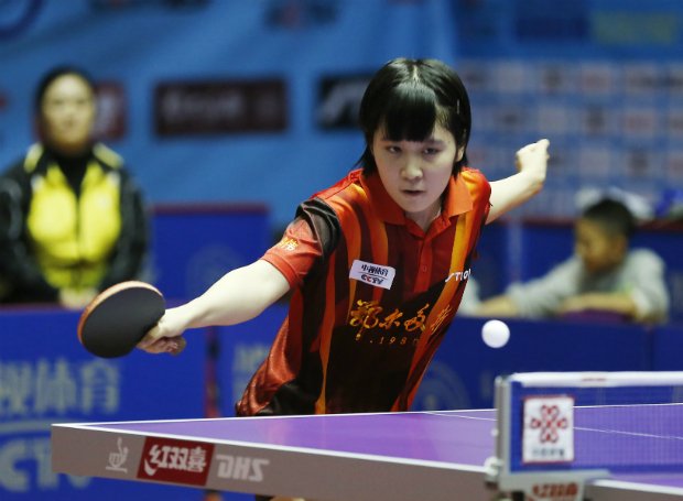 アジア選手権で史上最年少優勝を果たした平野美宇(写真:Getty Images)