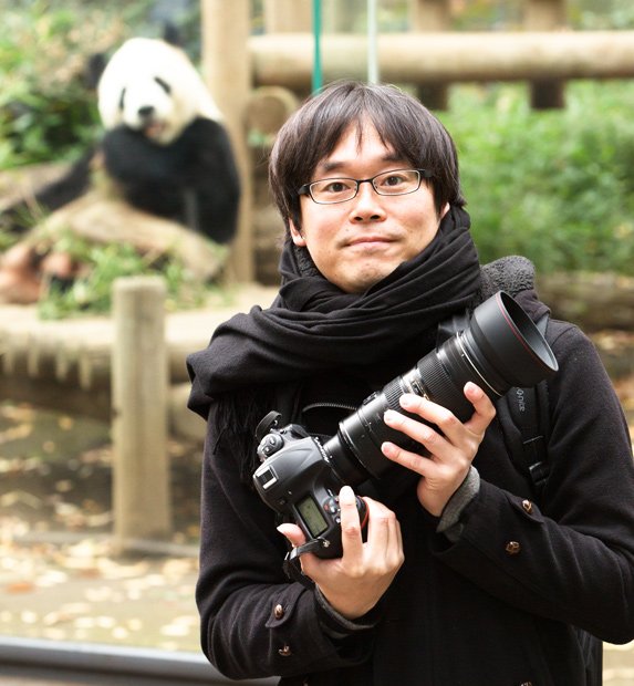 高氏貴博さん（３９）／埼玉県生まれ。２０１１年８月からブログを開始。著書に『おつかれっ！　毎日パンダ』など（撮影／写真部・小原雄輝）