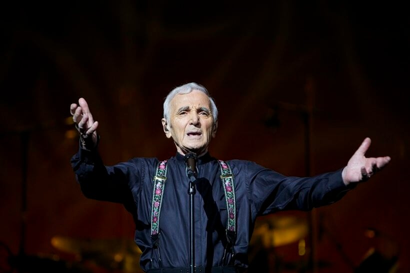 92歳を迎えるフランスの国民的シャンソン歌手、シャルル・アズナヴール最後の日本公演が決定