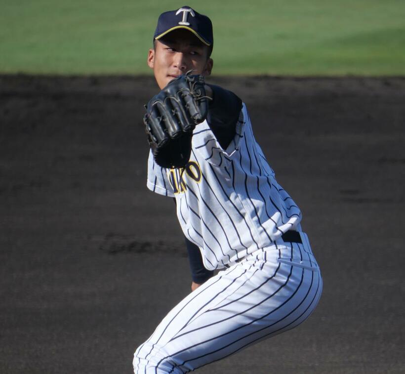 帝京長岡・茨木秀俊（写真提供・プロアマ野球研究所 PABB）
