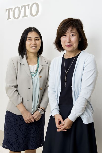 田口さん(右)と長友編集長(撮影/写真部・大嶋千尋)
<br />