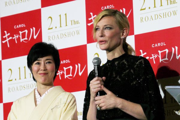 ケイト・ブランシェット オスカー主演女優賞ノミネート作を引っ提げ、ジャパンプレミアに登場