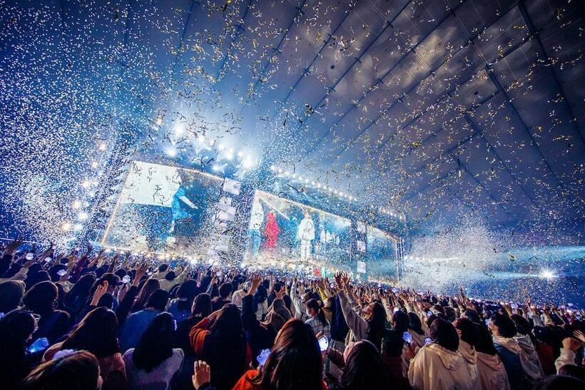 Nissy Entertainment 4th LIVE ～DOME TOUR～at TOKYO DOME 2023.2.17（撮影：田中聖太郎写真事務所）