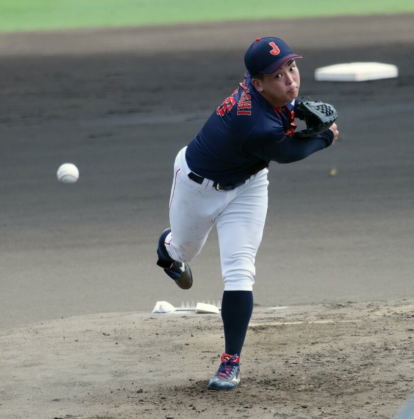 この春評価を上げた青学大の中西聖輝（写真提供・日刊スポーツ）