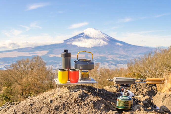 心地良い空気を感じながら食べる山ご飯は格別！