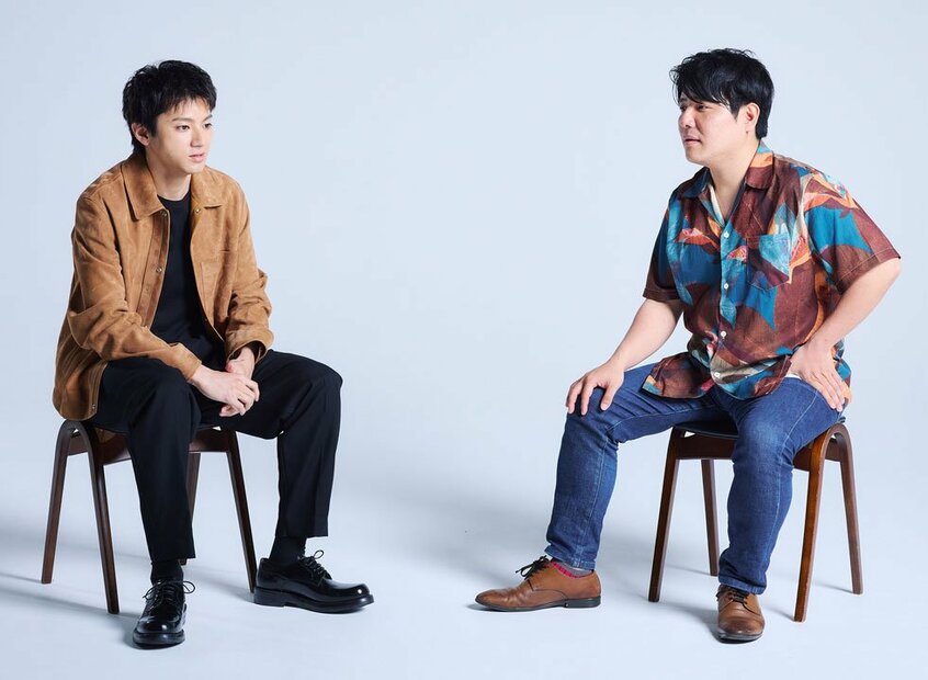 死への恐怖よりも、生き抜くという思いの方が強かったんだと思う(山田さん・左)/小さな喜びを積み重ねることが生きていくことにつながる(平監督)(写真:写真映像部・佐藤創紀)