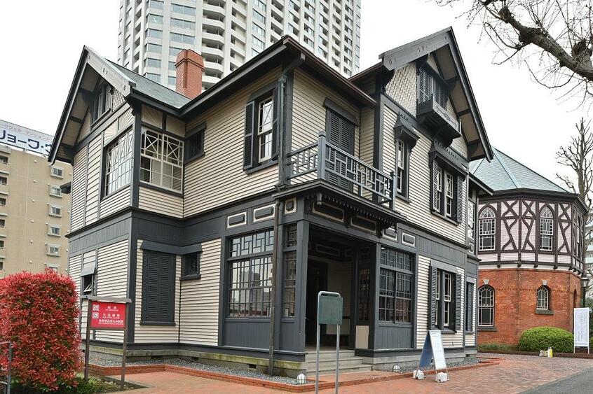 明治学院にはかつて4棟の宣教師館があったが、3棟は校舎増設のために取り壊された(写真/写真映像部・東川哲也)