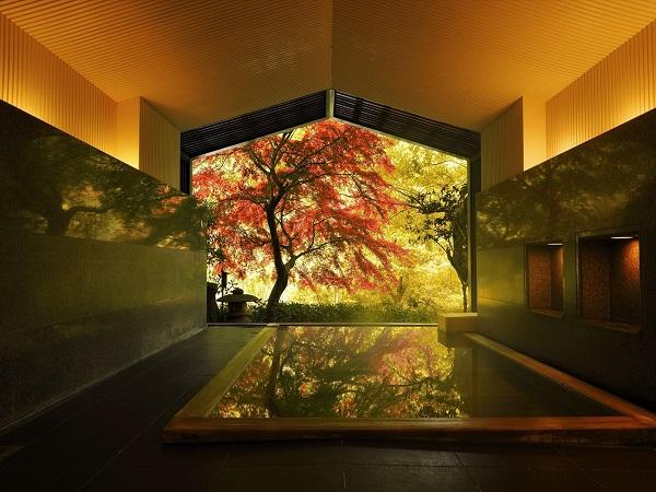「界 箱根」の大浴場＝星野リゾート提供