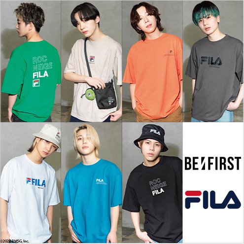 BE:FIRSTが着用モデルのFILA新作商品、ライトオン オンラインショップ＆一部店舗のみで販売