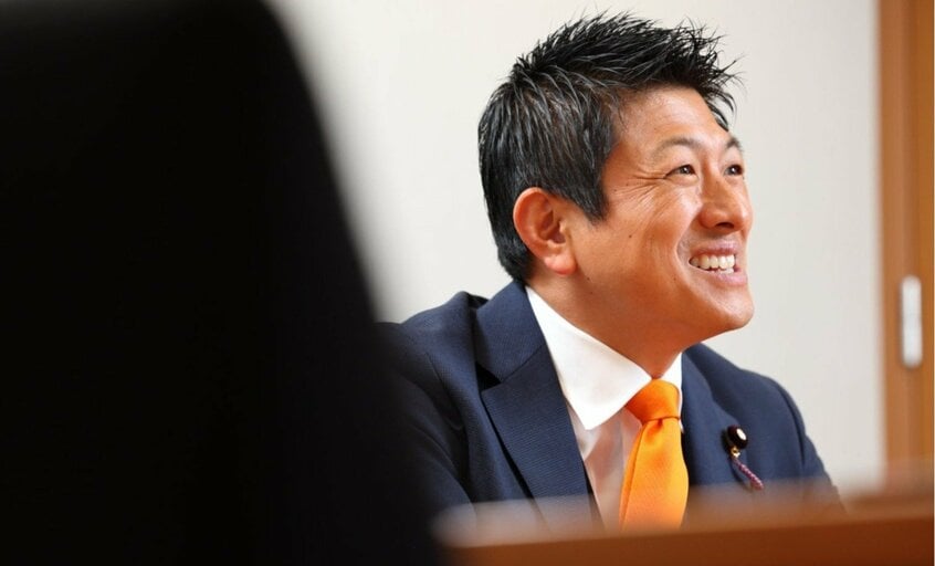 神谷代表(写真映像部・松永卓也撮影)