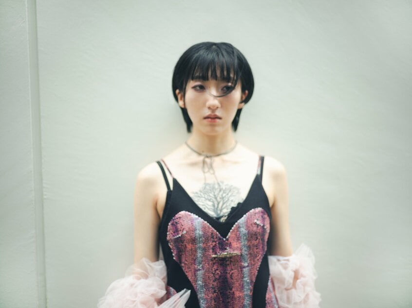 春ねむり/横浜出身のシンガーソングライター/ポエトリーラッパー/プロデューサー。国外でのツアーも成功させるなど、いま注目されているアーティスト(撮影/小財美香子)