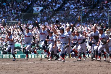 甲子園2024　京都国際（京都）が初優勝　暑すぎる夏、熱すぎる投手戦【写真特集】