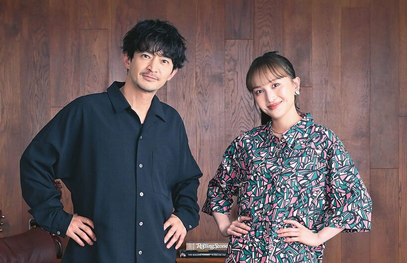 百田夏菜子さん（右）、津田健次郎さん（撮影：篠塚ようこ）