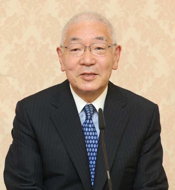 川島裕 前侍従長　（ｃ）朝日新聞社