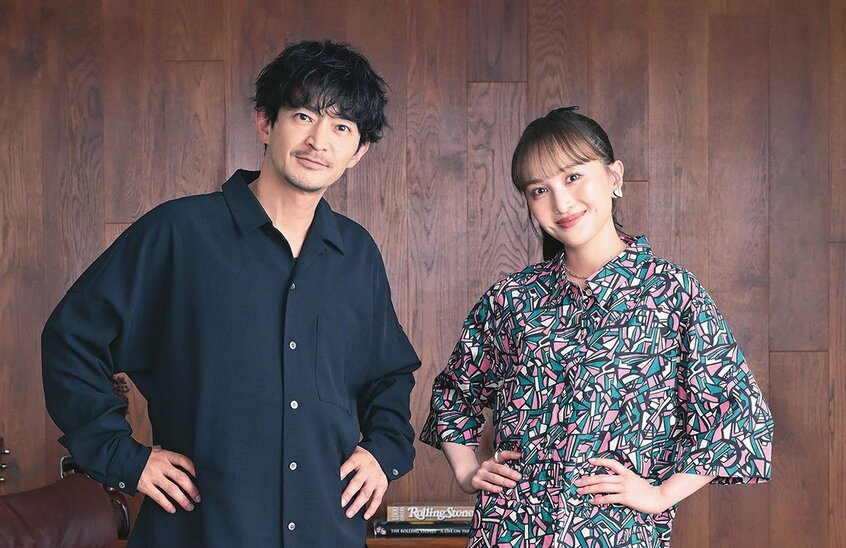 百田夏菜子さん(右)、津田健次郎さん(撮影:篠塚ようこ)