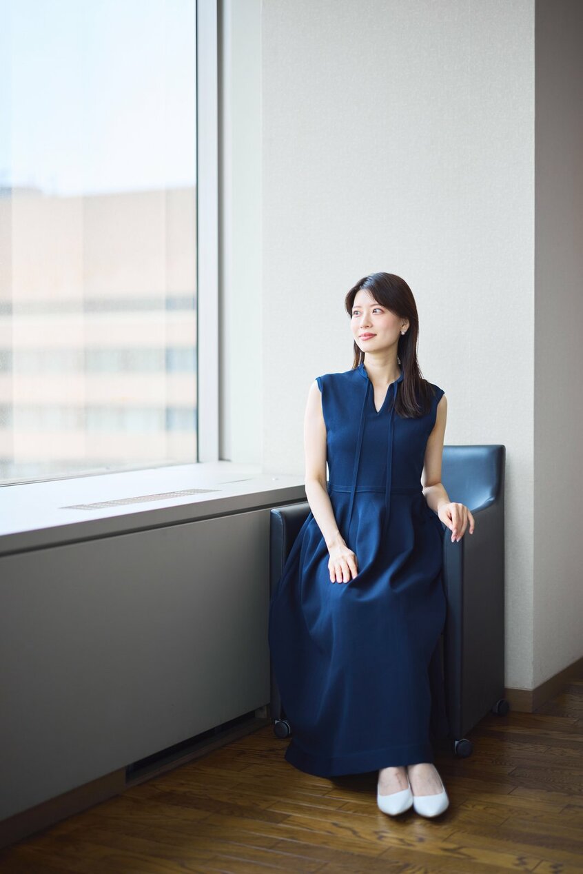 郡司恭子さん(photo 写真映像部・佐藤創紀)