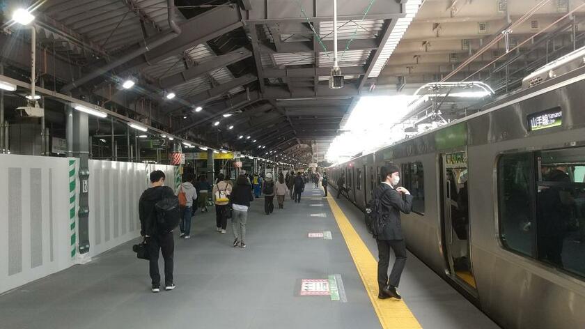 山手線・渋谷駅の駅のホーム（画像はイメージ。本文の内容とは関係ありません）